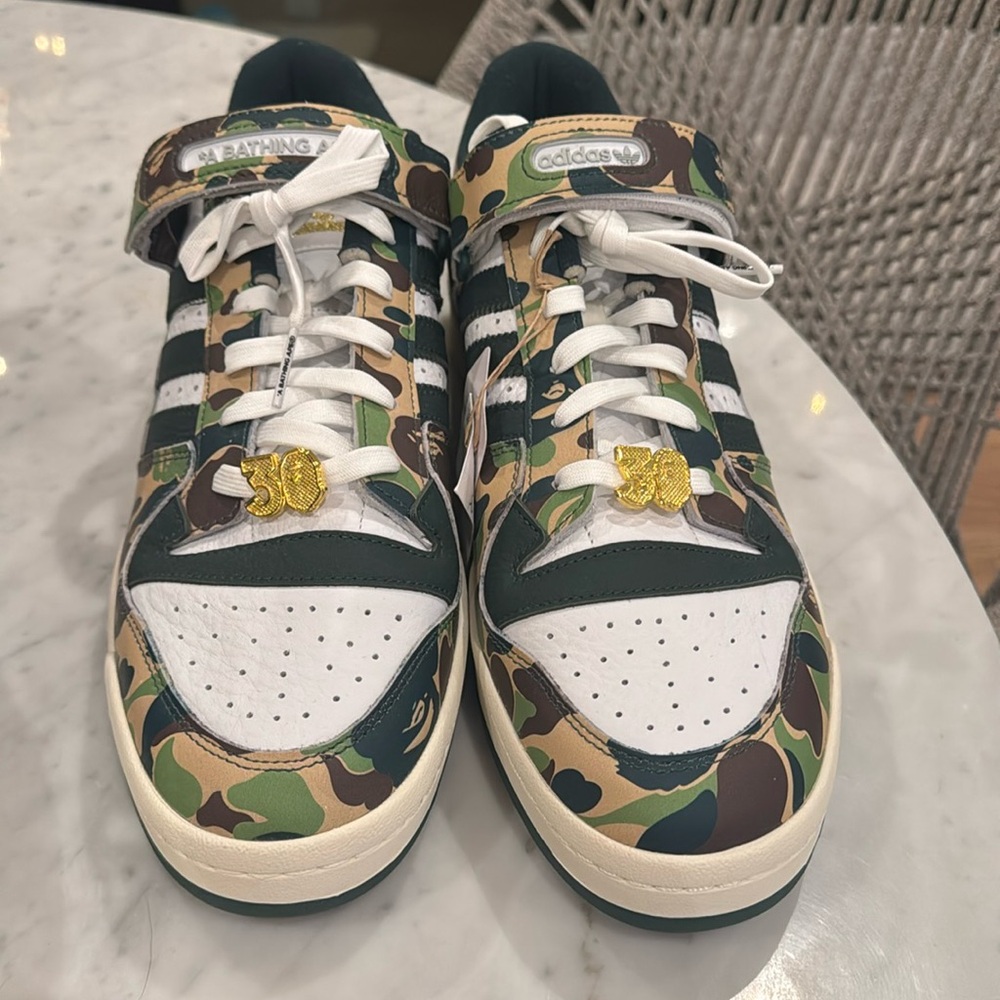 Adidas Forum 84 Bape Low 30th anniversary Men’s Size 14 new with tags